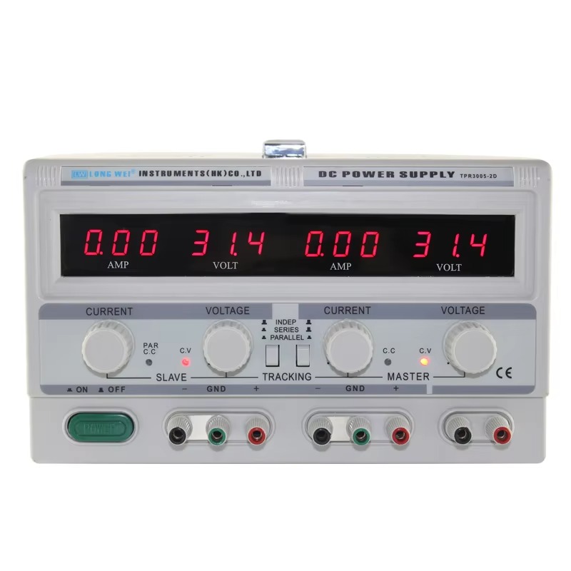 Dual Channel Linear Power Supply 30V 5A - TPR-3005-2D Çift Kanallı Ayarlanabilir Lineer Güç
