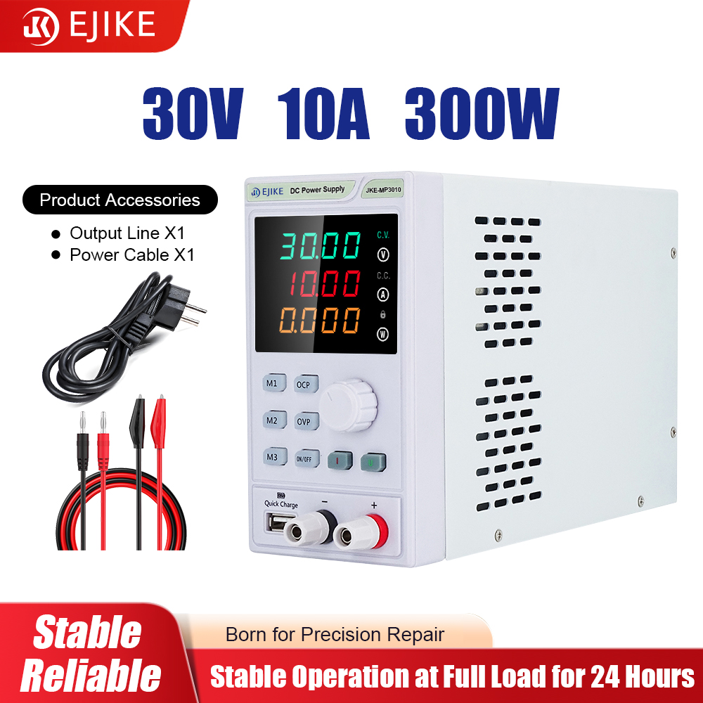 Programmable Dc Power Supply 60V 10A - EJIKE DC Güç Kaynağı 300W Programlanabilir