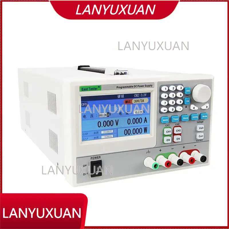 Dual Channel Linear Power Supply 30V 5A - ET ET3721 Programlanabilir Doğrusal Anahtarlamalı Güç
